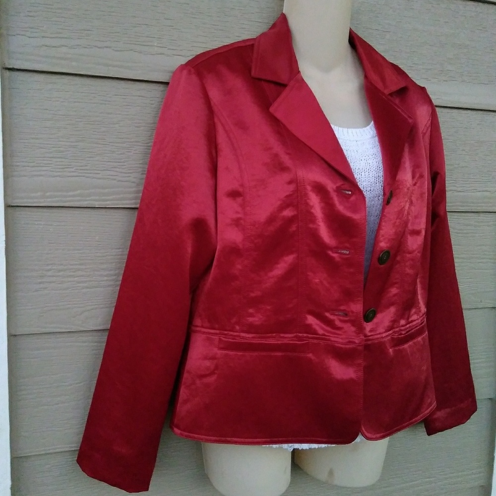 Chico's Red Jacket - size 0